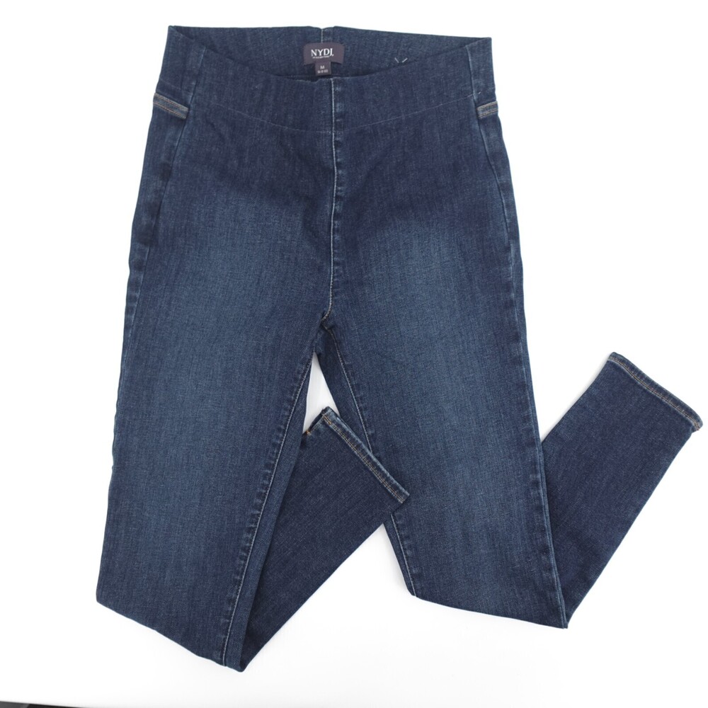 Not Your Daughter NYDJ Jeans Womens Medium 6-10 Blue Tapered Ankle High rise